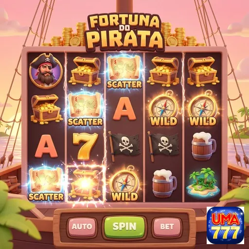 Chuva de Bônus uma777 - Slots